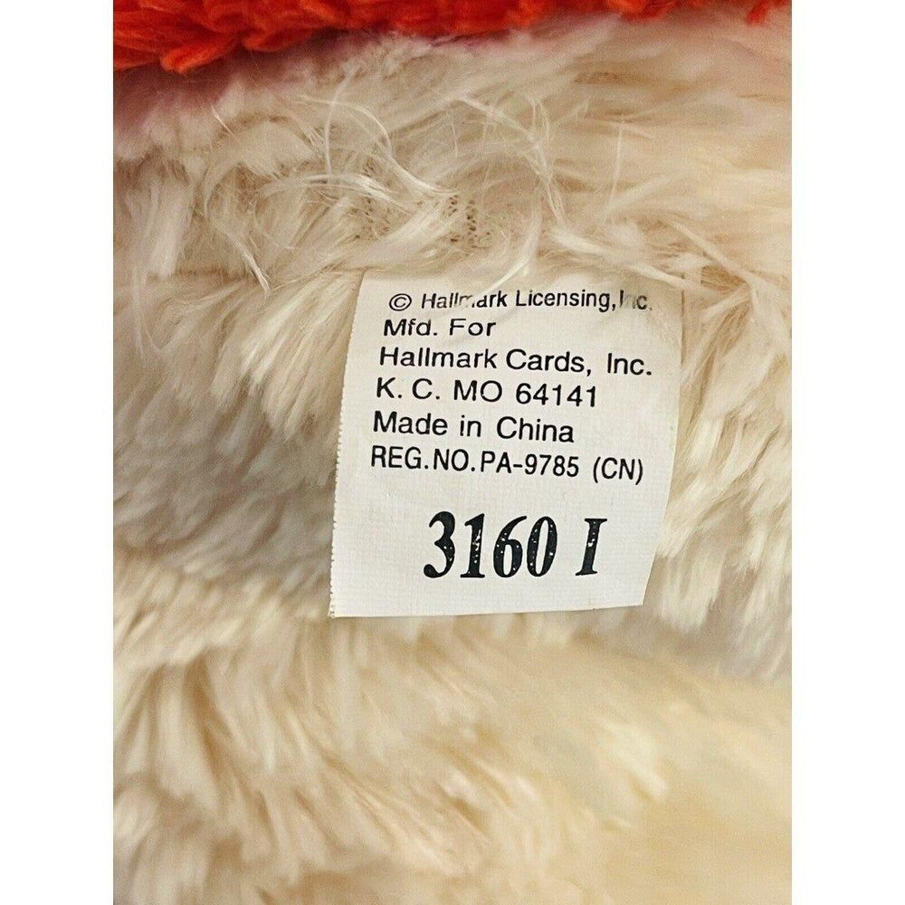 Hallmark Jingle Bear Plays Jingle Bells Christmas 14" Plush Stuffed Tested Plays - Picture 6 of 7